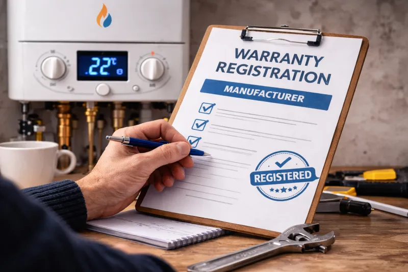 Manufacturer warranty registration